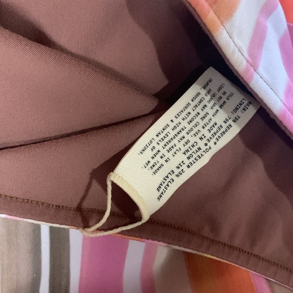 Anthropologie Zulu & Zephyr reversible swim shorts size 4 - Picture 5 of 7